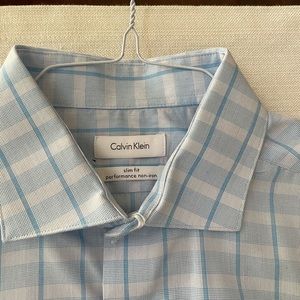 Calvin Klein slim fit dress shirt. Size 16. 32–33